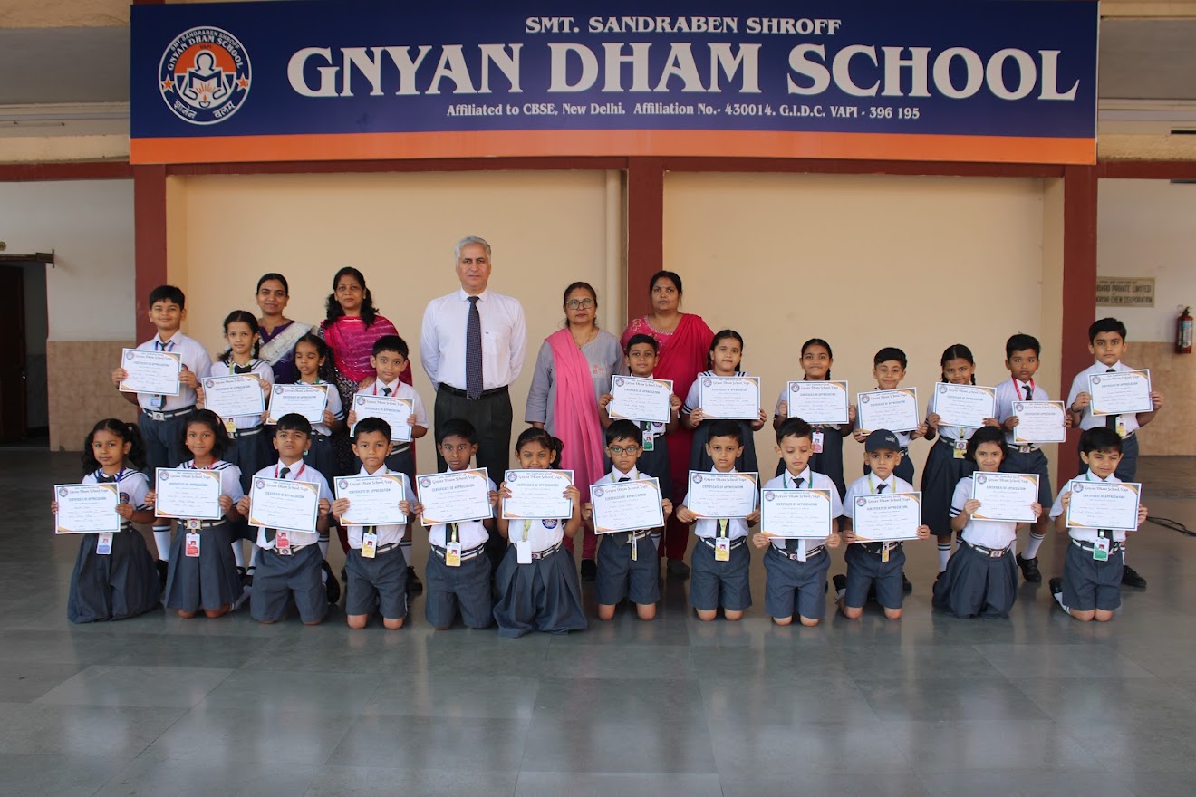 Certificate of appreciation for Hindi story telling-(17-11-25)